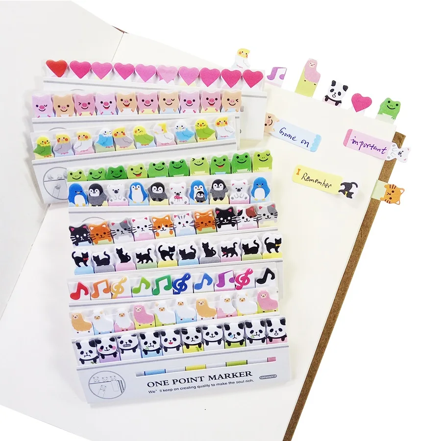 

30pcs/lot Cute Animal MiNi Notepad Sticky Note Memo Message Post Writing scratch pad
