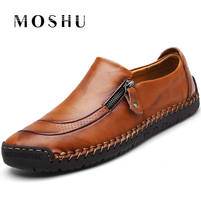 

Spring Autumn Breathable Casual Shoes Men Loafers High Quality Comfortable Fashion Male Flats Moccasins Shoes Plus Size 44