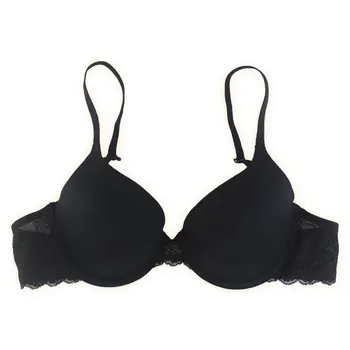 

New Black High Quality Lace Back Clips Sexy Bra for women/female/lady, Fashion Lingerie Underwear BRB004