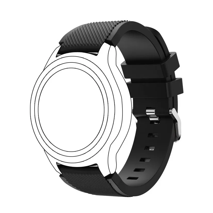 OTOKY идеальный подарок Новая мода спортивный силиконовый браслет ремешок для samsung gear S3 Frontier Dec29