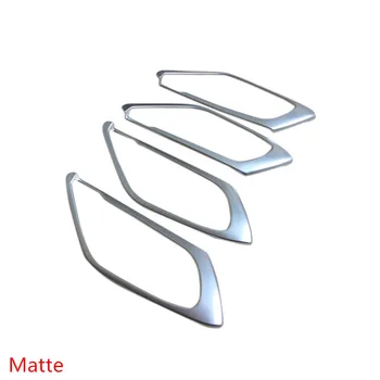 

Car Accessories Door Inner Handles Bowl Decor Trim 4pcs Matte/Chrome For Mazda CX-5 CX5 2nd Gen 2017 2018