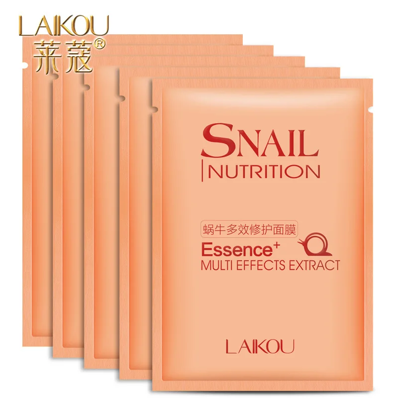 

LAIKOU SNAIL Nutrition Essence Multi effects extract 25g Freeshipping Horse Oil Miracle Mask moisturizing repairing shrink pores