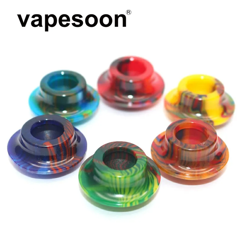 

25pcs 810 Drip Tip Resin Epoxy Wide Bore Mouthpiece for TFV8 RDA RTA Tank Atomizer E Cig Liquid Mod Vape Accessories6 colors