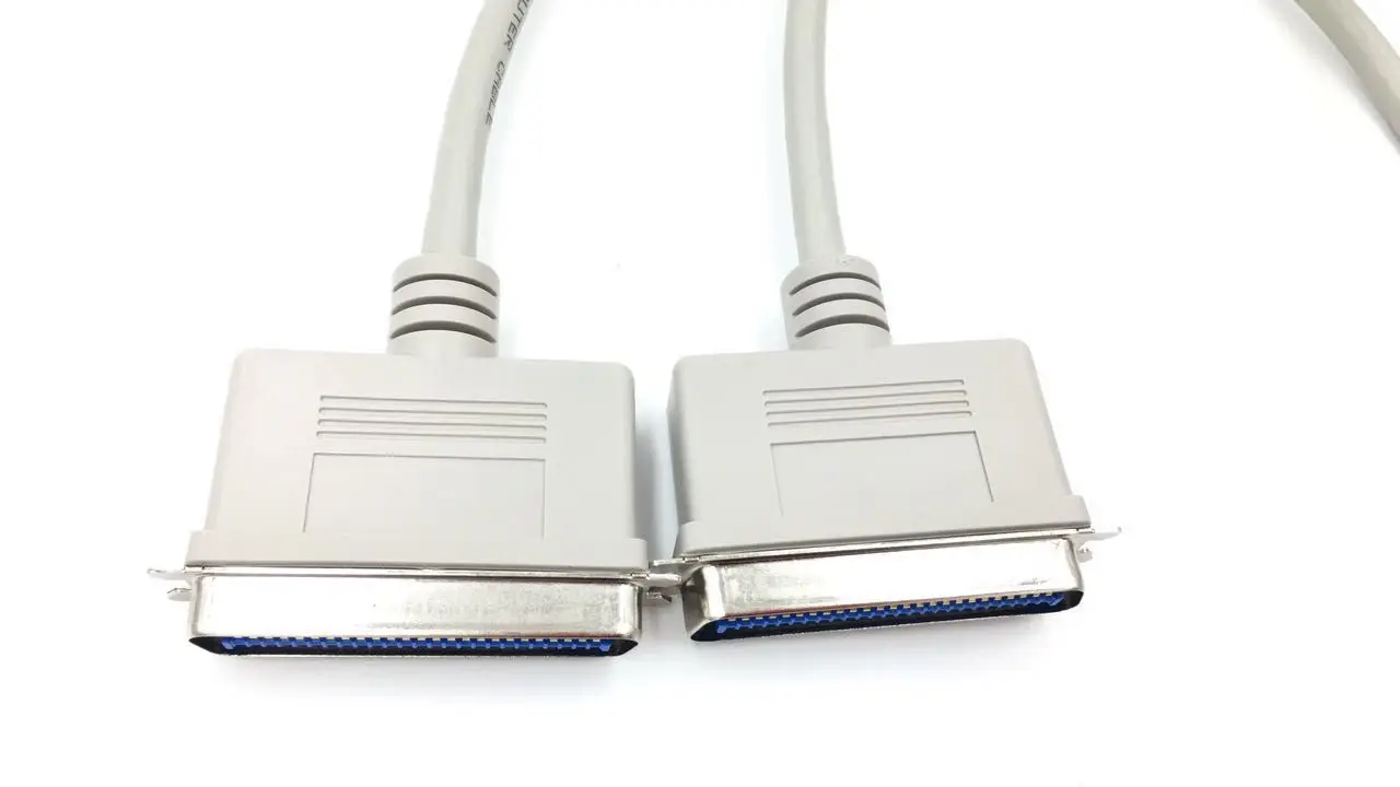 Cabo de Cn50 Scsi 50 Pinos ao Macho do Cabo de Impressora de 50 Pinos para o Homem para o Varredor Cn50 Cn50 1m 1.8m Cn50 ao - Imagem 5