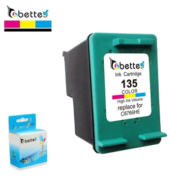 

Bette Ink Cartridge Replacementfor HP 135 hp135 Photosmart C3100 All-in-One C3110 C3125 C3135 C3140 C3150 C3170 C3173 C3175 2573