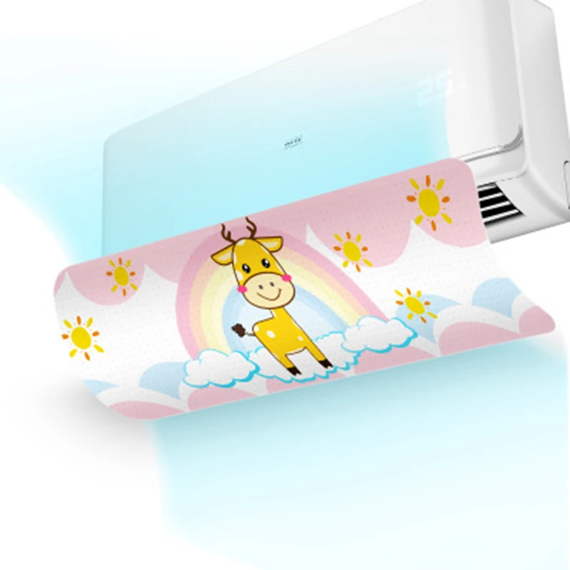 

Adjustable Air Conditioner Cover Windscreen Air Conditioning Baffle Shield Wind Guide Month Straight Anti-wind Shield Drop