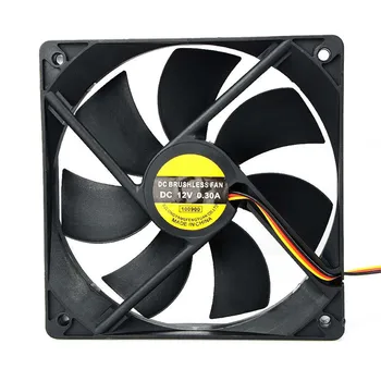 

Hot Sale 120x25mm 120mm Fan 12V DC Brushless PC Computer Case Cooler 3Pin Connector Cooling Fan For CPU Radiating For Desktop PC