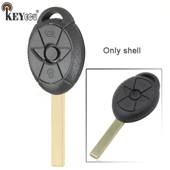 

KEYECU 10x for BMW Mini Cooper S R50 R53 2002-2007 Replacement Remote Key Shell Case Fob 3 Button