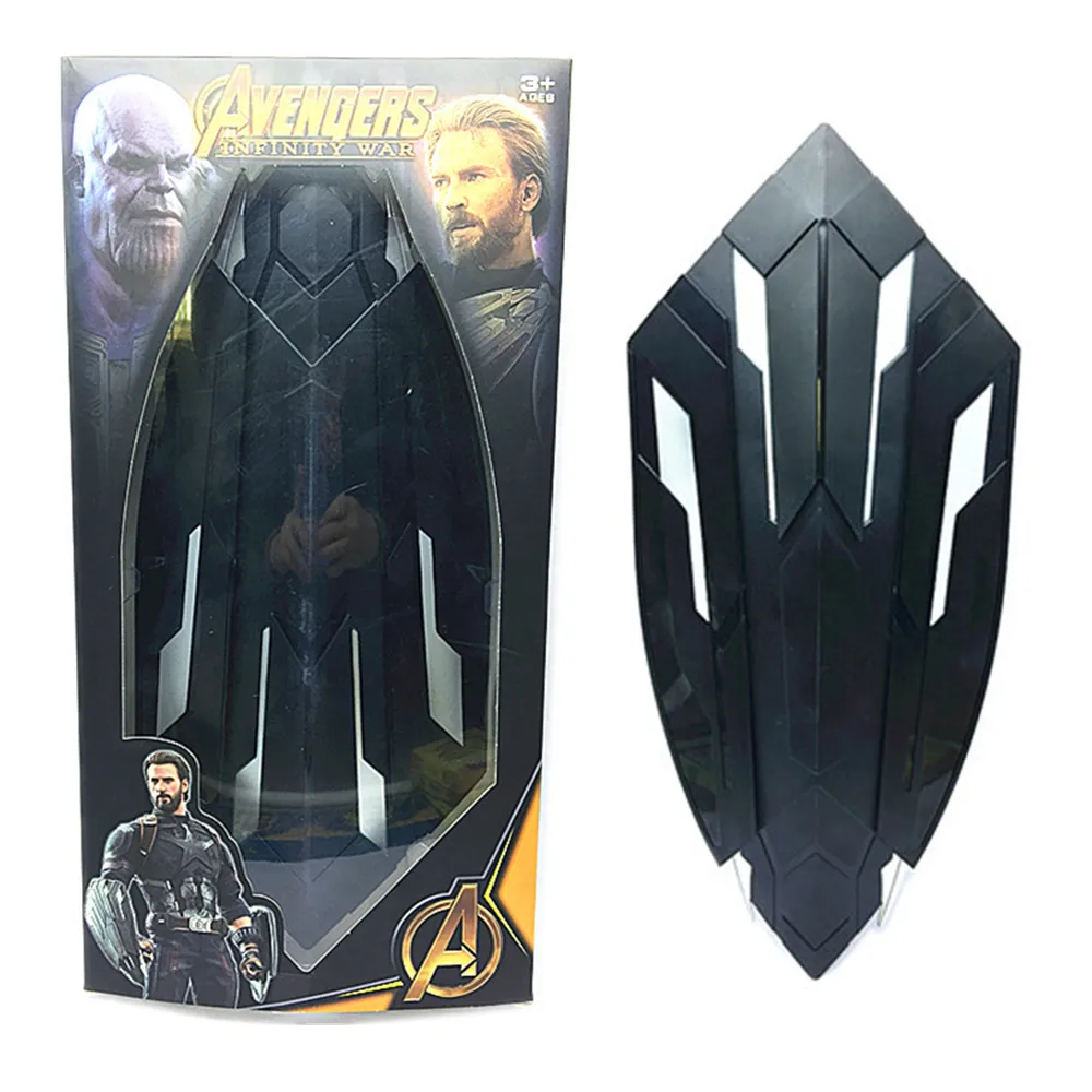 

Marvel Captain America Thanos Avengers Endgame light paw Shield Action figure toys doll collection Christmas gift with box
