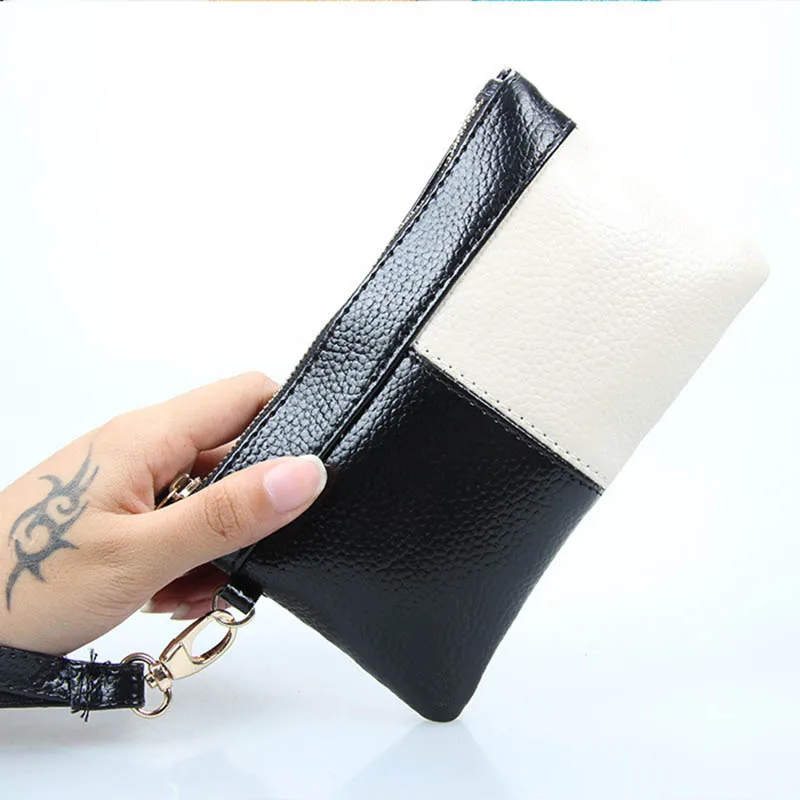 

Candy Color  Patchwork  Women Handbag  Lady  Day Clutches  Bolsa Feminina Women Bag With  Wristlets