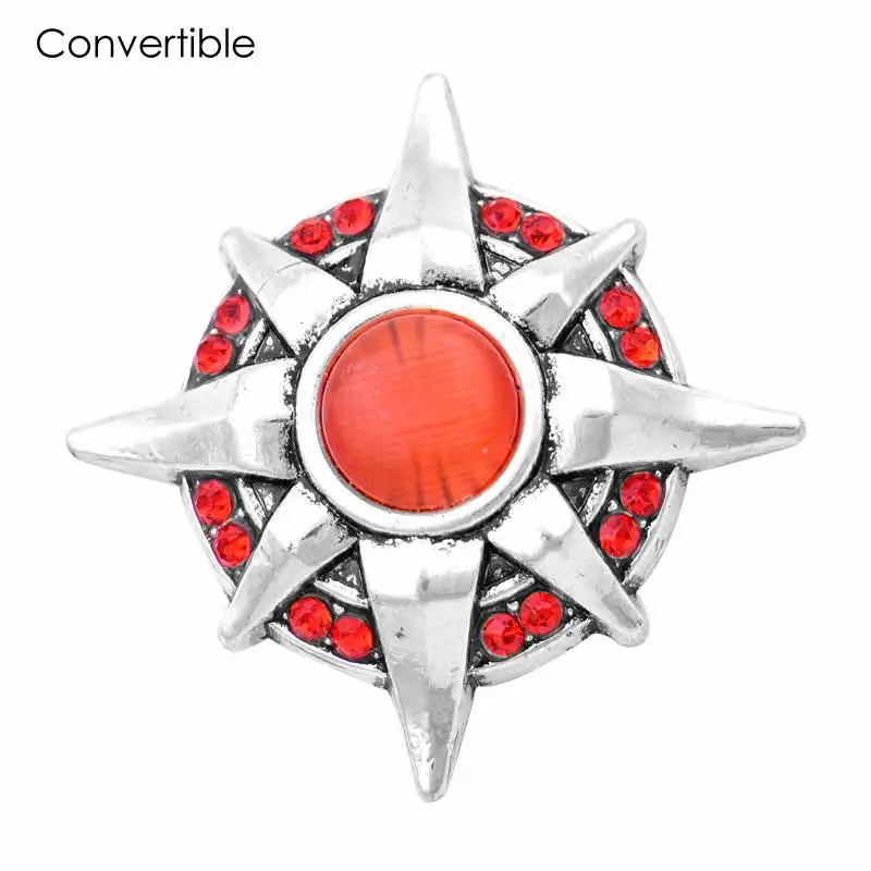 

Elegant High Quality Rivca Magneti Brooch For Women Pin Crystal Custome Cloth Muslim Jewelry Accessories Rhinestone Brooches