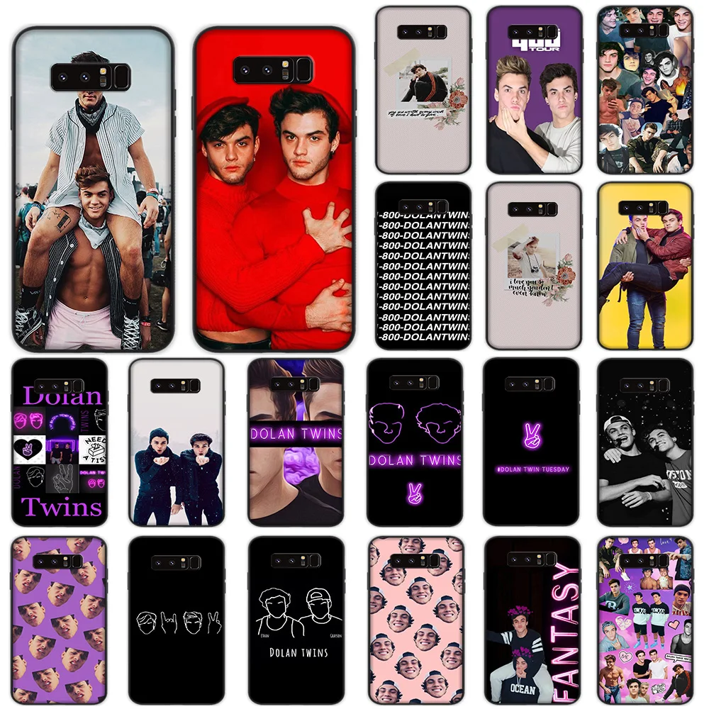 

The Dolan Twins Soft Case for Samsung Galaxy Note 8 9 10 Plus M10 M20 M30 A10s A20s A30s A40s A50s Cover