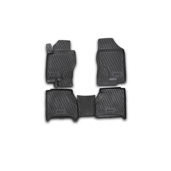 

3D коврики для авто для NISSAN Navara АКПП 2005-> коврики в машину aвтомобильные аксессуары ковер, 4 шт. (полиуретан)