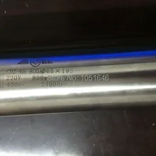 0.8kW водяного охлаждения мотор шпинделя, 65x195mm, 220 v, 24000 оборотов в минуту и ER11, 800 Вт шпиндель мотор для станков с ЧПУ