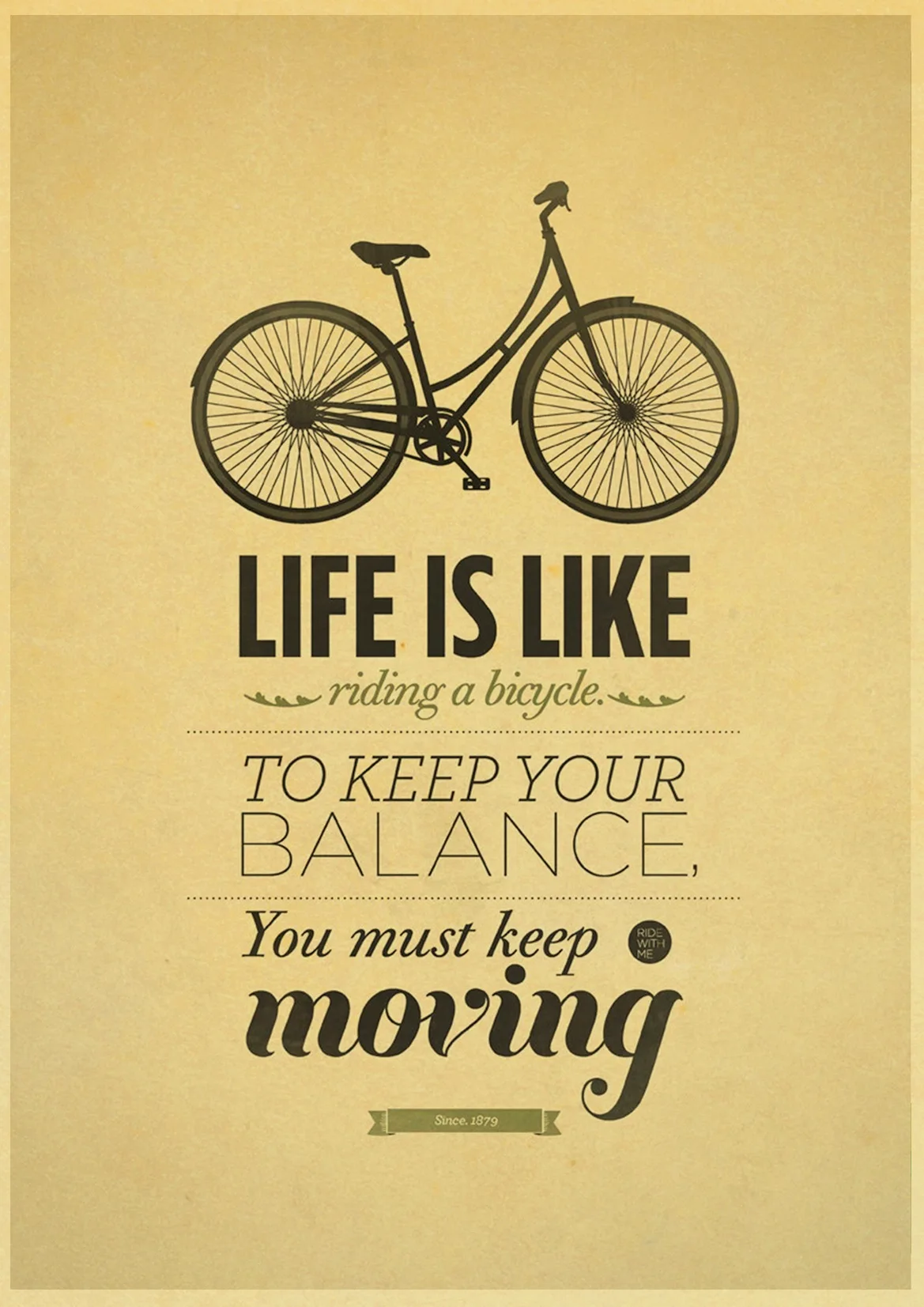 Life is like riding a bicycle. I like riding. Life is like riding a bicycle. Life is like riding a bicycle to keep. Poems about sport.