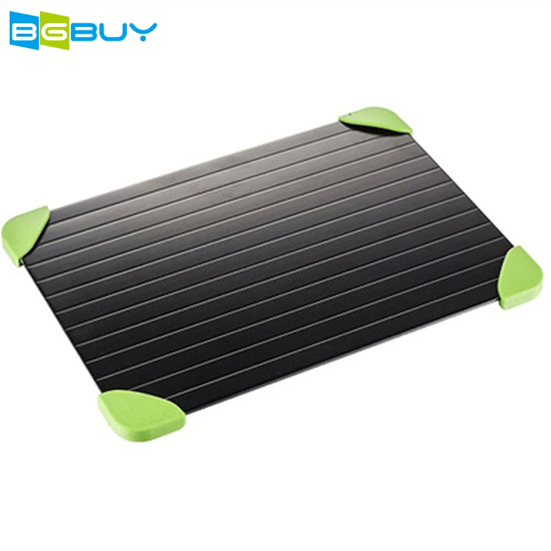 Large Fast Defrosting Tray for Frozen Food Thawing Plate Defrost Meat/Frozen Food Quickly without Electricity Microwave Tray Large Fast Defrosting Tray for Frozen Food Thawing Plate Defrost Meat/Frozen Food Quickly without Electricity Microwave Tray