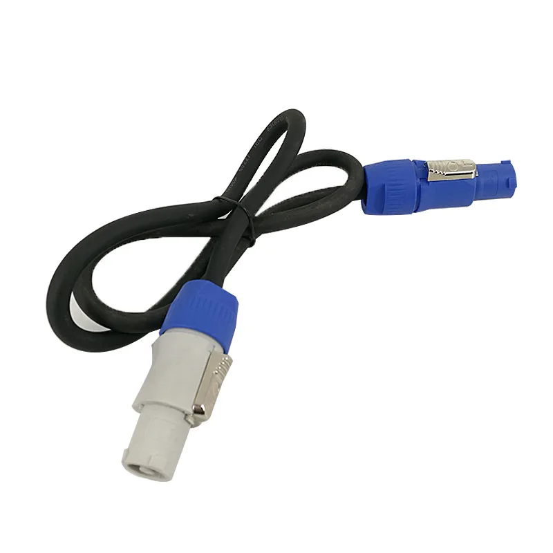 

10pcs Powercon Cable hand by hand Connector Power LED Moving Head Light Parcan Power Cable Powercon in out cable