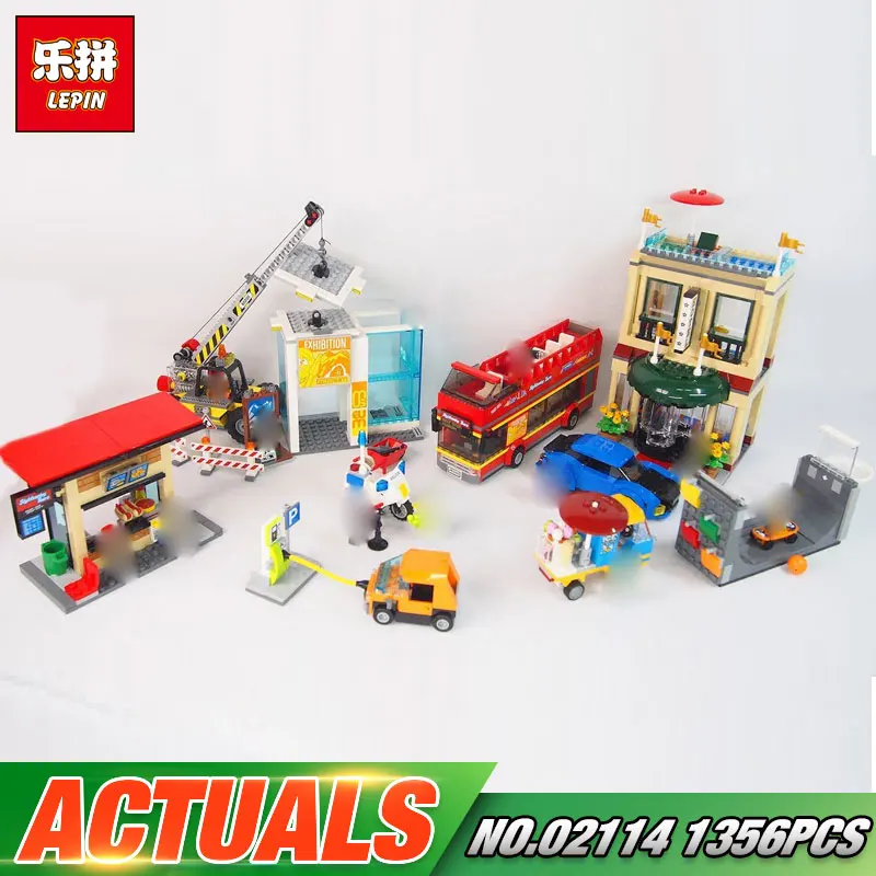 

Lepin 02114 City Series Cat Toys Compatible The 60200 Capital City Set Building Blocks Bricks Car Model Kids Toys Birthday Gifts