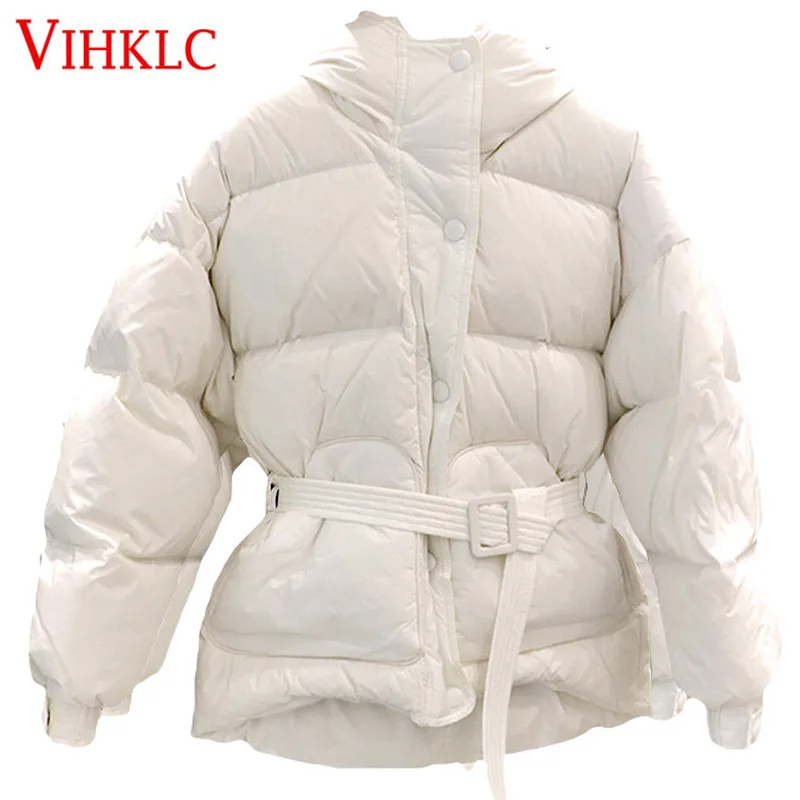 

Down Cotton Women's Winter Chic Bread Clothing 2018 New Fashion Korean Version Waist Loose Casual Wild Cotton Jacket X354