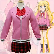 Nuevo Anime de Gabriel Deserción Fancy Fiesta de Disfraces de Cosplay Tenma Gabriel Blanco conjunto Completo Uniforme Mujeres Ropa para Halloween