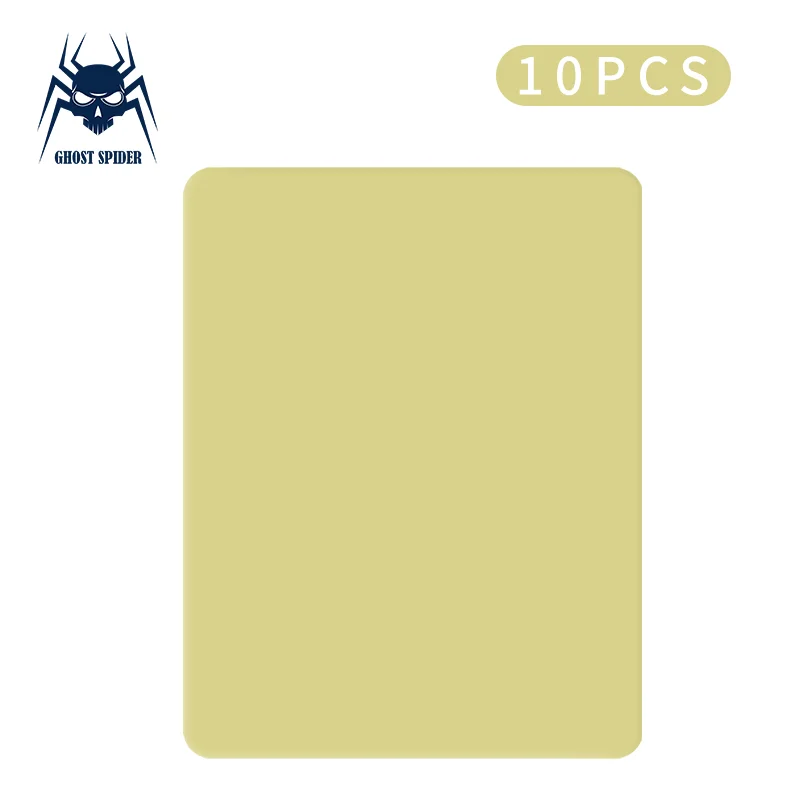 

GHOST SPIDER 10pcs Blank Silicone Skin Tattoo Practice Sheet For Needle Machine Supply