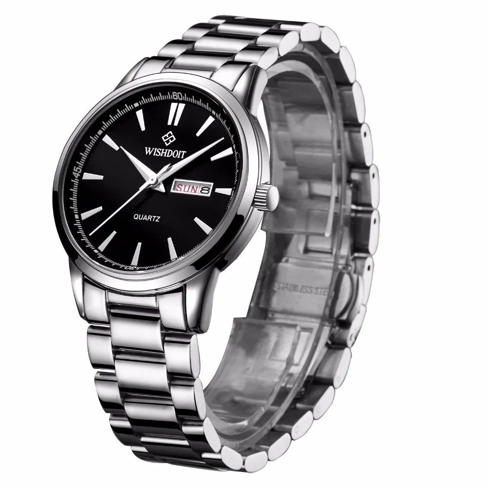 

WISHDOIT Watches Fashion Brand Multifunction Chronograph Quartz Watch Men Military Sport Wristwatch Male Clock Relogio Masculino