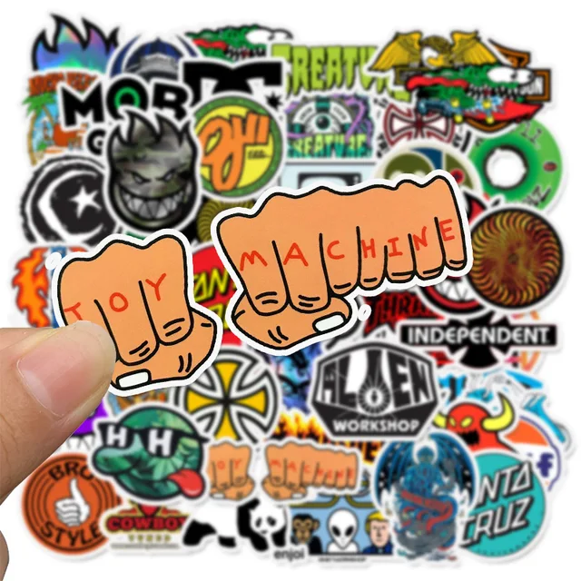 Anti Hero Retro Skateboard Design Vinyl Sticker Waterproof