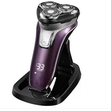 Бритва для мытья тела новая бритва Мужская бритва USB портотивная Зарядка для бритвы FS376 Универсальный World Votagle с светодиодный подсветкой