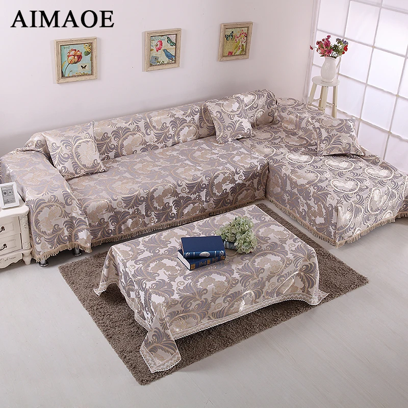 7 Styles Fashion Multicolor Sofa Cover Towel Floral Geometry Printing