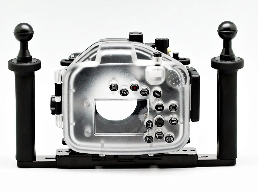 Meikon LX100 Водонепроницаемый подводный корпус камера Дайвинг чехол для panasonic DMC-LX100+ Алюминиевый подводный лоток/ручка