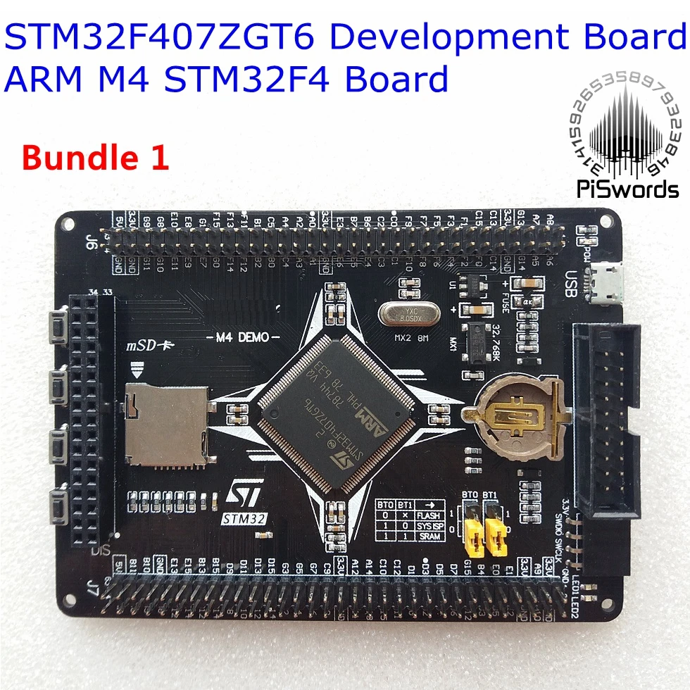 Плата разработки STM32F407ZGT6 ARM M4 STM32F4 Стандартная плата Совместимость с ЖК дисплеем