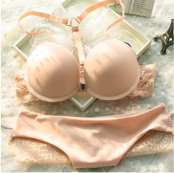 Hot 2018 6 Color Sexy Elegant Bra and Panty Set Women Bras Underwear Lady  push up bra sets brief set lingerie set panty sets