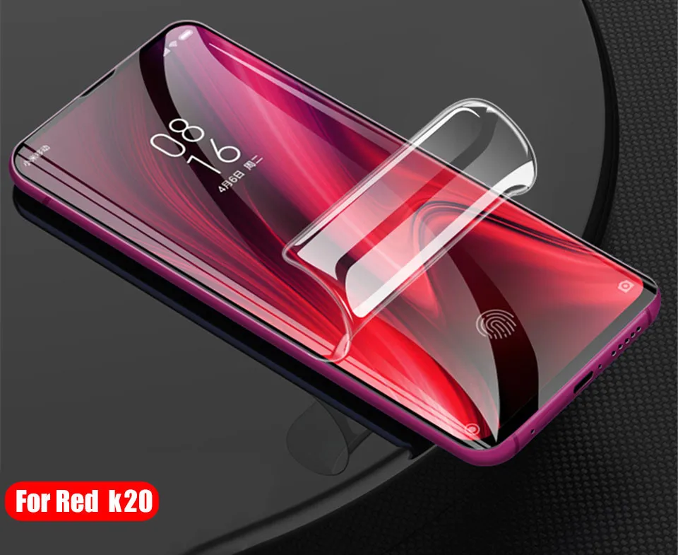 20D Гидрогелевая пленка для защиты экрана для Xiaomi Redmi K20 Pro Redmi Note 7 5 6 Pro 6A S2 GO защитная пленка Redmi 7 7A не стекло