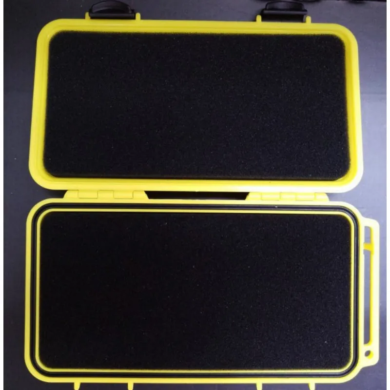 200x100x33mm Outdoor Shockproof Sealed Waterproof Safety Equipment Case ABS Plastic Portable Tool Box Dry Box Outdoor Equipment