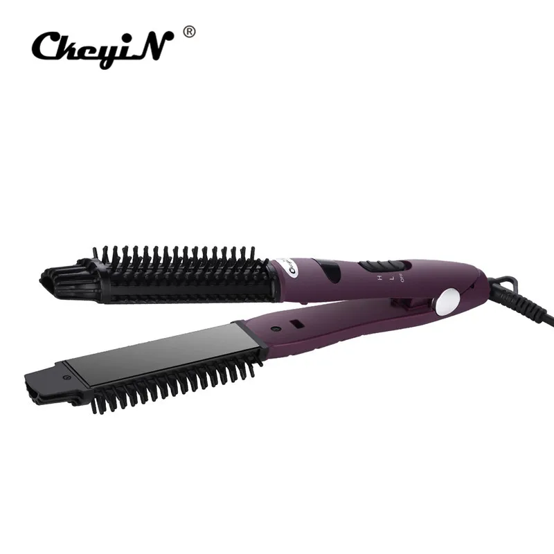 

Hair Straightener Brush Hair iron Professional Ceramic Electric Hair Straightening Comb Electric Curling iron Styling Tool
