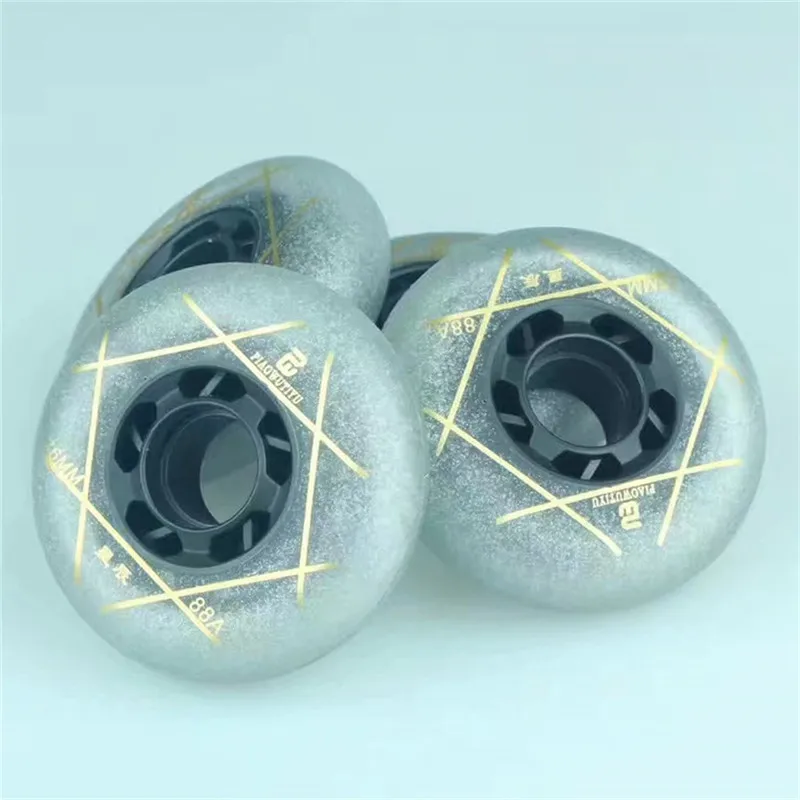 

Japy Skates Stars 88A Inline Skate Wheels Professional Slalom Sliding Roller Skating Wheels For SEBA Powerslide Patines Tires