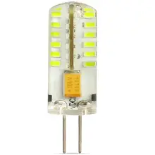 1 упаковка G4 Лампа 48 SMD 3014 AC/DC 12 V LED лампы и светильники лампы Энергосберегающие теплый белый/белый для Подсветка салона, сигнальных огней светодиодный
