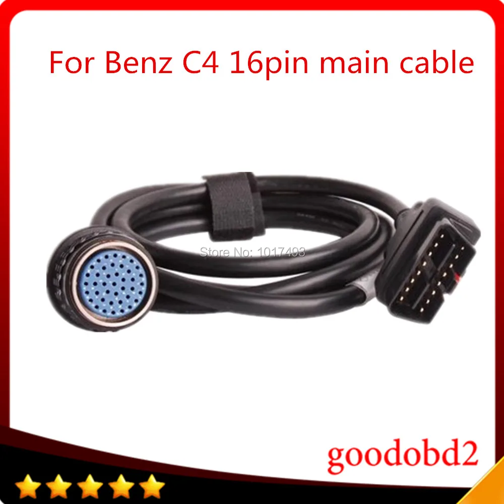 

For SD Connect C4 MB Star C4 OBD2 16PIN Cable OBD II 16 Pin connect mian test Cable