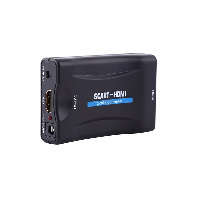 Jninsens HD 1080P SCART К HDMI видео аудио высококлассный преобразователь сигнала адаптер для HD tv DVD для Sky Box STB Прямая поставка