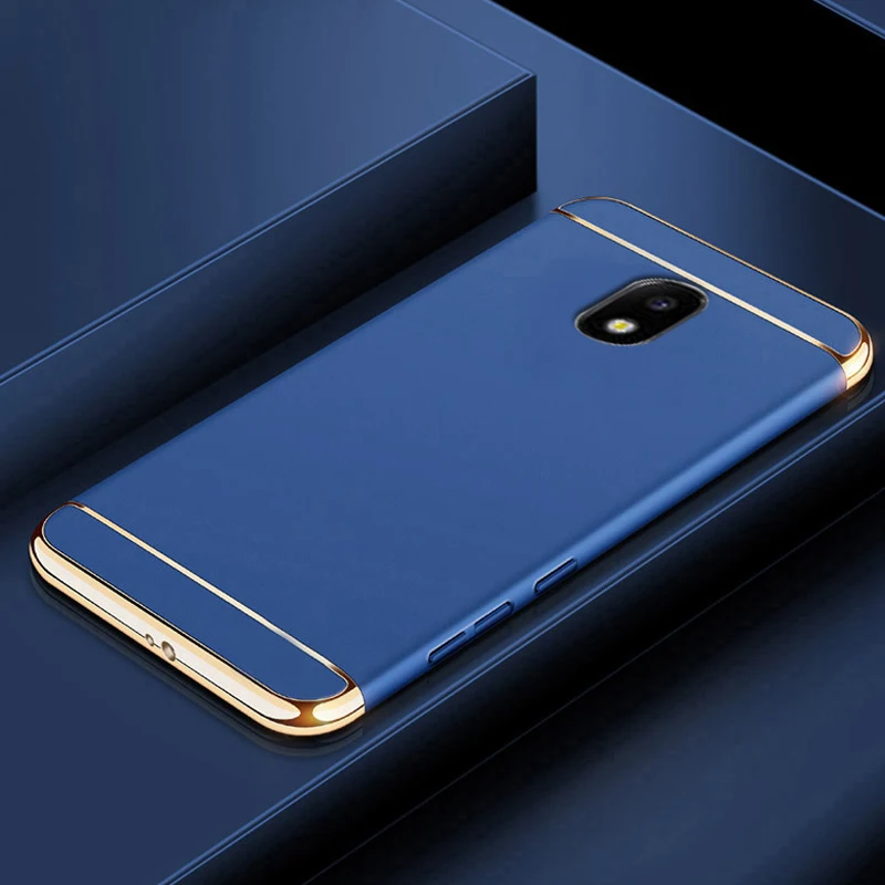 YonLinTan etui чехол для samsung Galaxy j7 2017 j7pro j730 Роскошный 360 на заднюю панель телефона