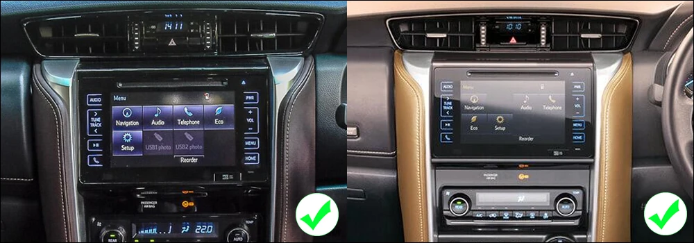 Best ZaiXi Android Car DVD GPS Navi for Toyota Fortuner 2015~2018 player Navigation WiFi Bluetooth Mulitmedia system audio stereo EQ 5