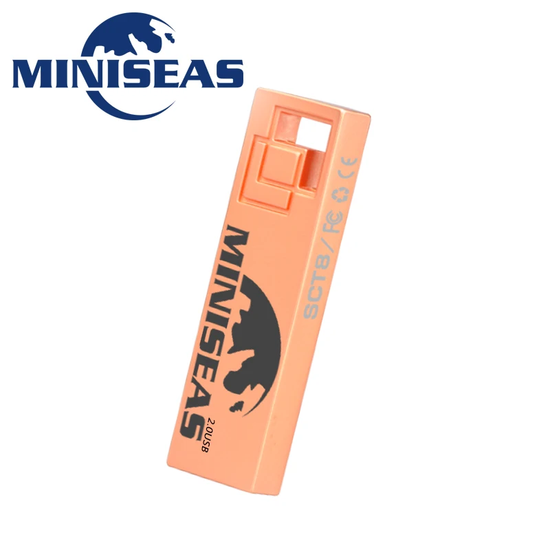 

Miniseas 4 Colors USB Flash Drive 2016 Cool Metal 8GB 16GB 32GB Pen Drive Pendrive Memory USB Stick U Disk Storage Flash Drive