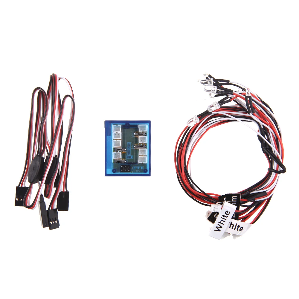 

Original GoolRC No Solder Realistic New Highlight 12-LED Lighting Kit for RC Cars Trucks 1/10th Scale Smaller Part
