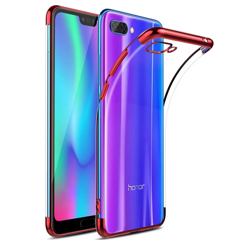 Plating Transparent Case For Huawei Honor10 9 8 Lite V10 V9 Honor 7X 8X Max 7C 8C Cover Silicone Case For Huawei Y7 Y6 Y5 Y9 Prime 2018 2017 2019  (30)