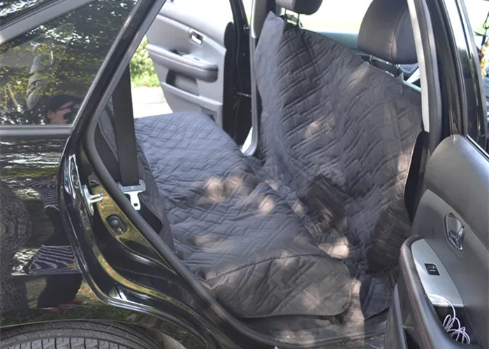 Large Size Deluxe Quilted Non Slip Car Back Seat Cover With Side Flap For Pets Rear Bench Dog Cat Protector SUVs Truck In Carriers From Home