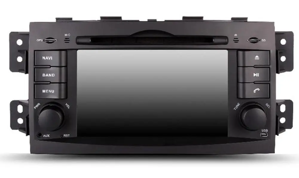 7 &quotавтомобильный dvd плеер с GPS (опционально) аудио Радио стерео BT/TV Автомобильный