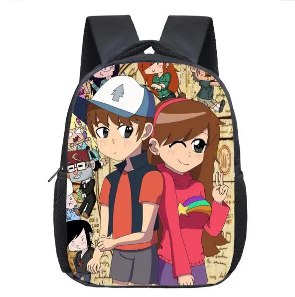 12 Inch Backpack Anime Gravity Falls School Backpacks Mabel Pines