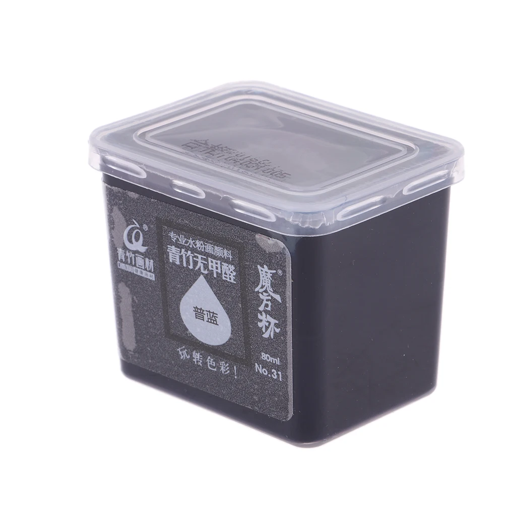 8 Colors High Quality Gouache Paint Set 80ml Jelly Cup Design Portable Case for Artists, Students, Gouache Watercolor Painting