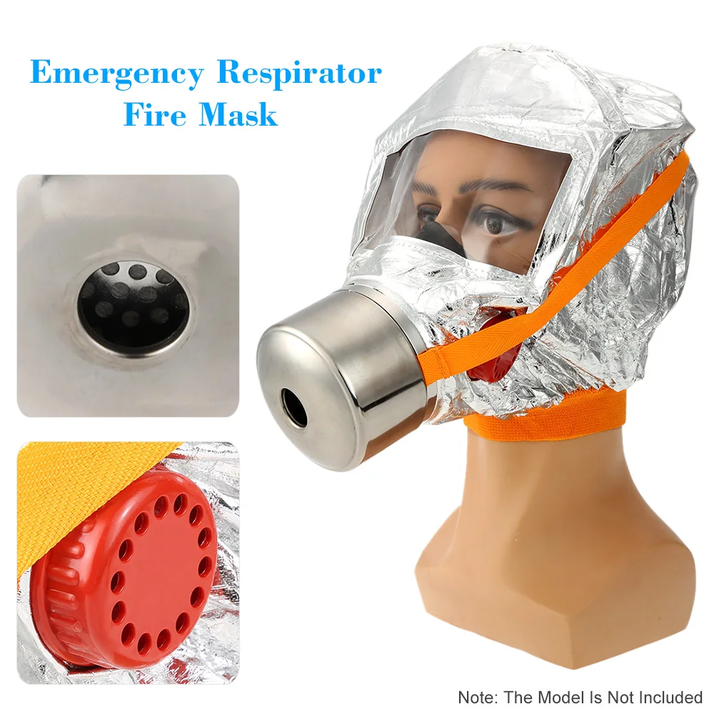 Fire Mask Emergency Escape Mask Oxygen Mask Smoke Gas Mask Self life