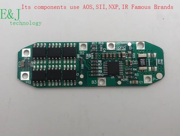 4S 9A LiFePO4 bms